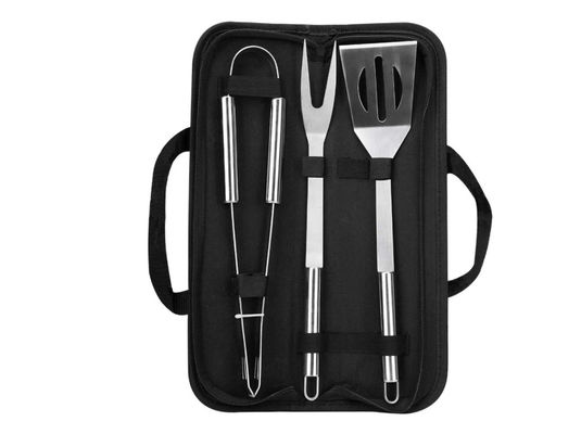 3pcs BBQ Utensil Set , Multioccasion Professional Grilling Tools