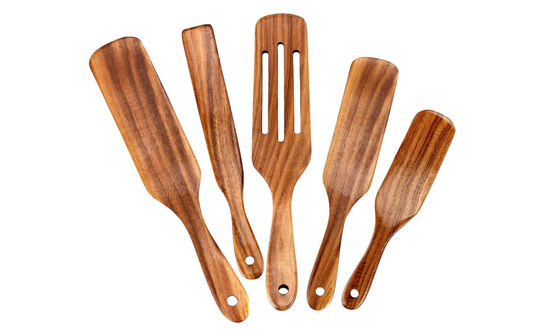 ODM Acacia Wood Kitchen Utensils Odorless Multifunctional