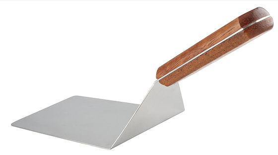 Extra-Large Sturdy Stainless Steel kitchen utensil sets Spatula with Wooden Handle