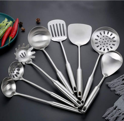 8pcs Stainless Steel Kitchen Utensil Sets Unbendable Anticorrosive