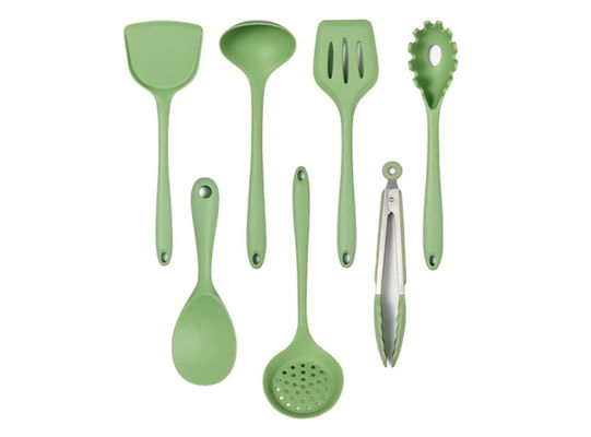 Nonmelting Silicone Utensil Set Kitchen Set , All Silicone Cooking Utensils