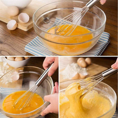 Ergonomic  Kitchen Utensils Whisk Egg Whisk Dishwashersafe Multioccasion