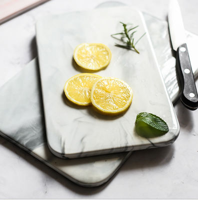 1360g Marble Kitchen Chopping Board FDA Approved For Multi Application