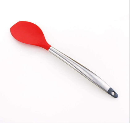 Ergonomic Silicone Kitchen Utensil Sets OEM Available With SS Blade