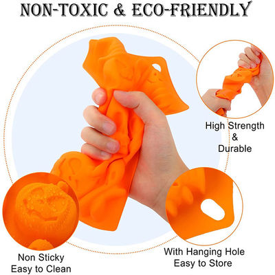 Halloween Silicone Baking Moulds CU Approved Odorless Spotless