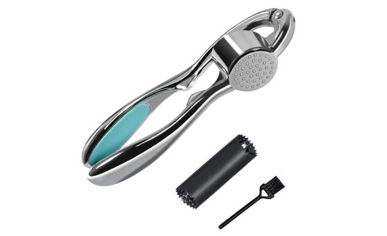 FDA Approved Stainless Steel Garlic Press Peeler Set Multifunctional