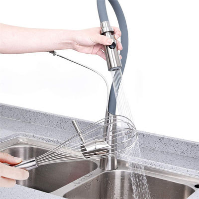 Nonrust Mini Whisk Stainless Steel , Wire Whisks For Cooking Dustproof