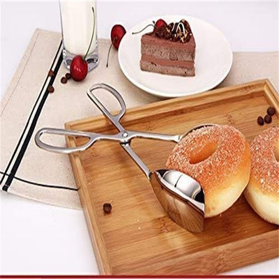 Polished Stainless Steel Salad Tongs Toxinfree For Multiapplication