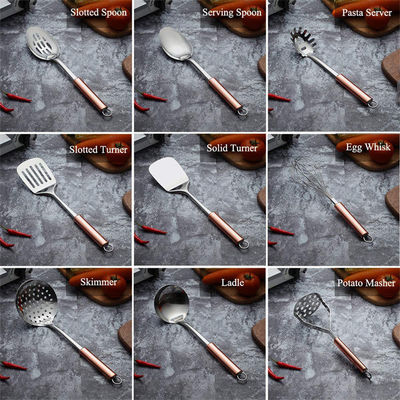 Sustainable 304 Stainless Steel Cooking Utensil Set Kitchen Gadgets Cookware Set