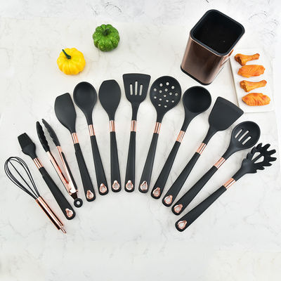 Non - Stick Silicone Kitchen Utensil Sets 13 Pieces Cooking Shovel Spoon