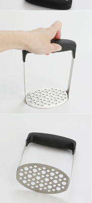 Stainless Steel Garlic Press Manual Kitchen Gadget Mashed Potato Masher Modern