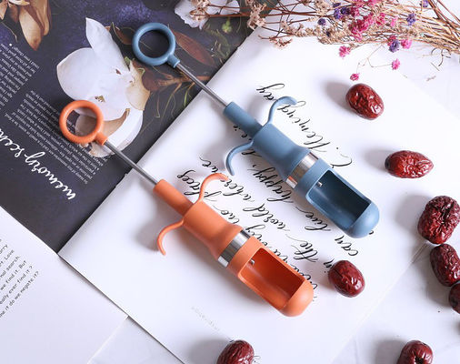 SS304 Kitchen Gadget Tools Date Pitting Machine Hawthorn Rock Sugar Gourd Magic Utensils
