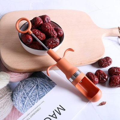 SS304 Kitchen Gadget Tools Date Pitting Machine Hawthorn Rock Sugar Gourd Magic Utensils