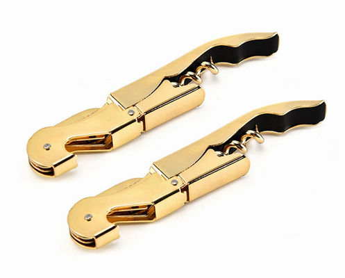 Harmless Kitchen Gadget Tools Gold Multi - Function Shrimp Head Knife Stainless Steel Wine Opener