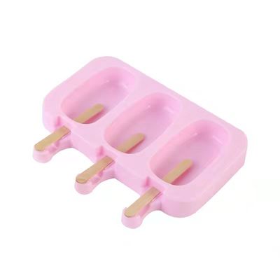 Silicone Homemade Cartoon Ice Cube Model Household Ice Cream Popsicle Mold