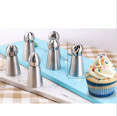 LFGB Stainless Steel Piping Tips Frosting Icing Piping Nozzles Set Flower Cake Decorating For DIY Baking
