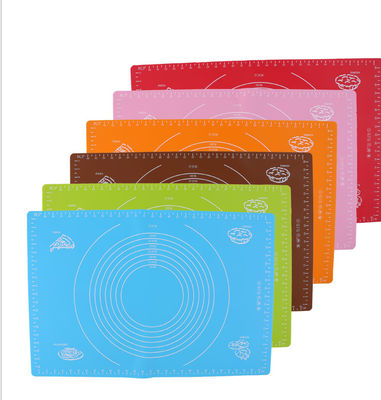 60X40CM Silicone Pastry Mat Rolling Dough Non Slip Extra Large Nonstick With Measurements