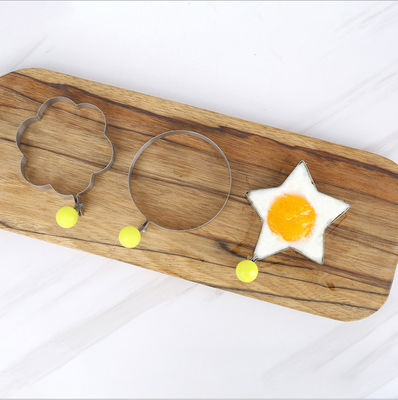 Stainless Steel DIY Love Egg Omelette Mold Thickened Non Stick Multi Functional