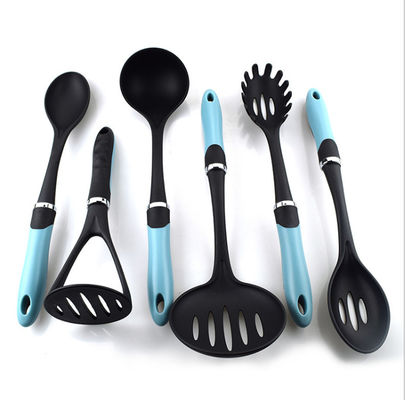 Cooking Spatula Silicone Kitchen Utensil Sets 6 PCS Heat Resistance