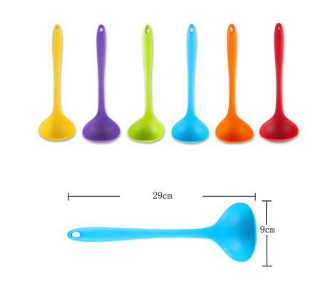 Family Silicone Rice Spoon With Non Stick Rice Shovel Spoon Two Piece Set
