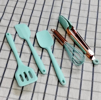 Ins Style Silicone Kitchen Set Non Stick Pan Silicone Spatula Colander Mini Baking Tools