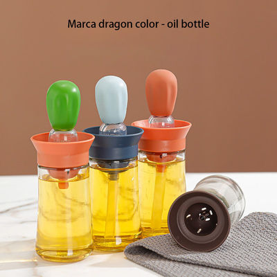 Pinch Bottle Silicone Oil Bottle Oil Can Brush Quantitative Brush Kitchen Baking Brush Bottle BBQ