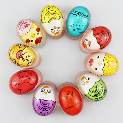 Mini Kitchen Egg Timer Egg Cooked Observer Color Timer Multicolor Optional Smart Kitchen Gadget