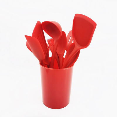 Creative Non Stick Frying Pan Spatula Soup Spoon Silicone Kitchen Utensil Set