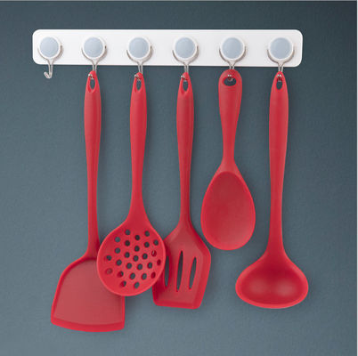 Creative Non Stick Frying Pan Spatula Soup Spoon Silicone Kitchen Utensil Set