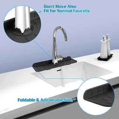 Waterproof Anti Splash Silicone Pad Kitchen Gadget Tool for Bathroom Faucet