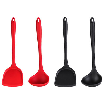 Non-Stick 2Pcs Kitchen Silicone Shovel Heat Resistant Silicone Kitchen Utensil Sets