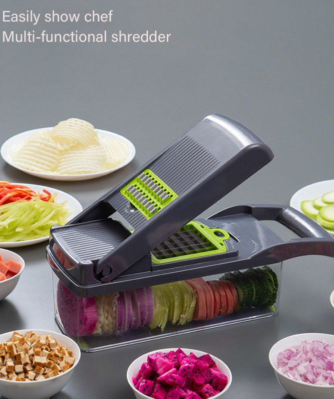 Multipurpose Stainless Steel Kitchen Utensil Sets Cutlery Vegetable Cutter