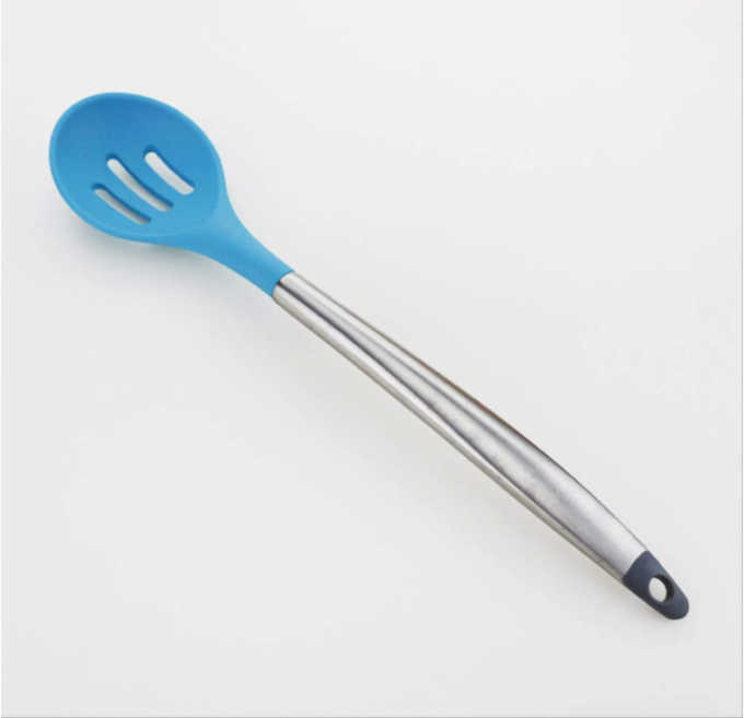 Ergonomic Silicone Kitchen Utensil Sets OEM Available With SS Blade