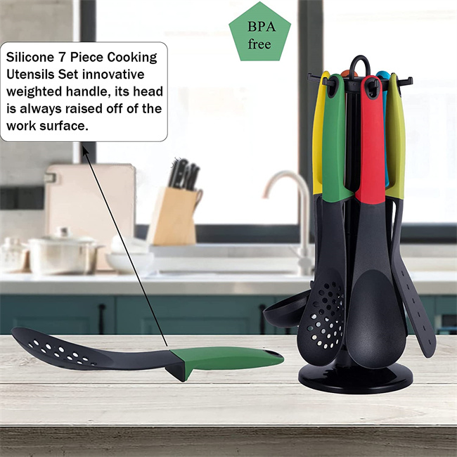 Multifunction Nylon Cooking Utensils , ODM Heavy Duty Plastic Cutlery Sets